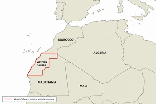 Map Western Sahara (OpenStreetMap and ChatGPT)